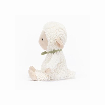 Jellycat Fuzzkin Lamb Farmyard USA | 96827TRBX